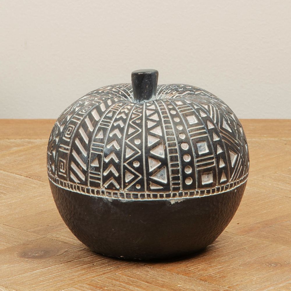 African style ornate apple ornament