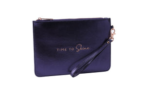 Willow and Rose Metallics Midnight Blue Time to Shine Bag