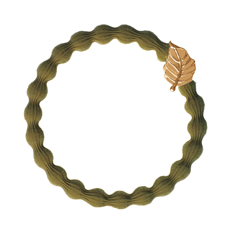 Bangle Bands by Eloise - Olive Green with Gold Leaf