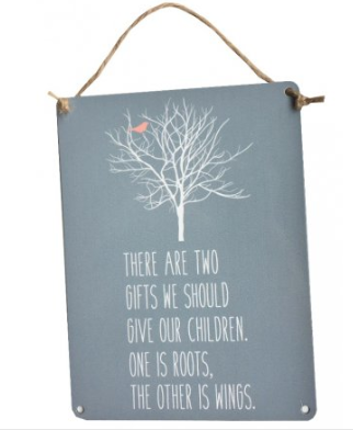 Metal Slogan Sign