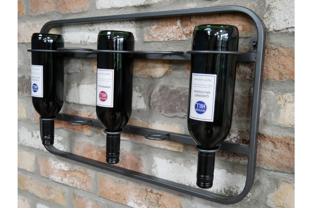 Metal Wine Rack - 5 Bottle Holder