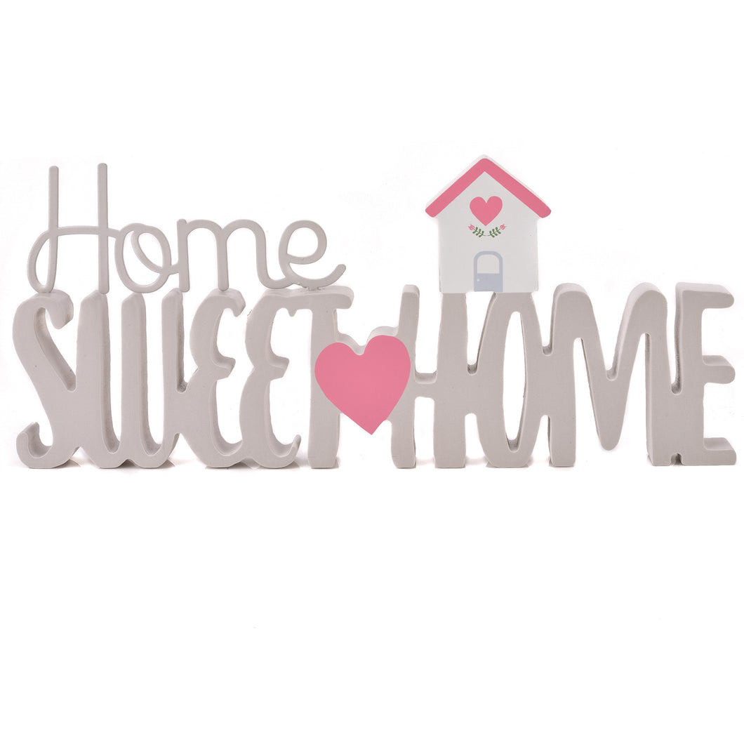 HOME SWEET HOME - Mantel Plaque