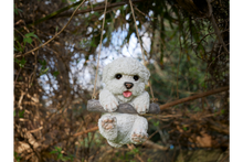 Load image into Gallery viewer, Hanging puppy ornament
