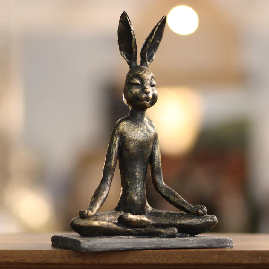 Zen Rabbit Sculpture