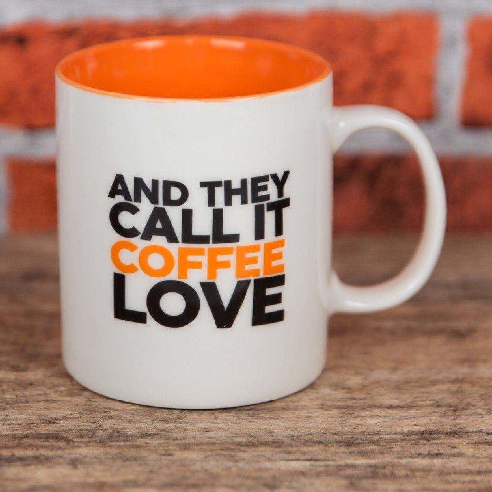 Musicology Mug - And They Call It Coffee Love
