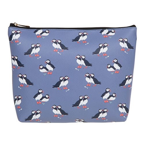 Puffin cosmetic bag