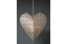 Load image into Gallery viewer, Heart shape metal hanging decoaration

