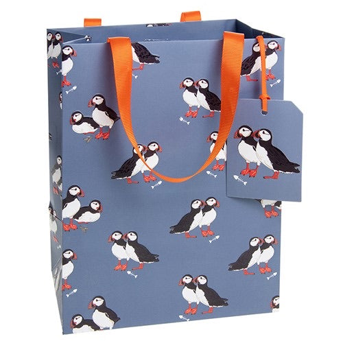 Puffin gift bag - Medium