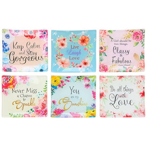 Trinket Dish Glass - You are my sunshine
