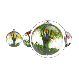 Tree of life handmade glass ball by Nobile Glass- 8 colours available