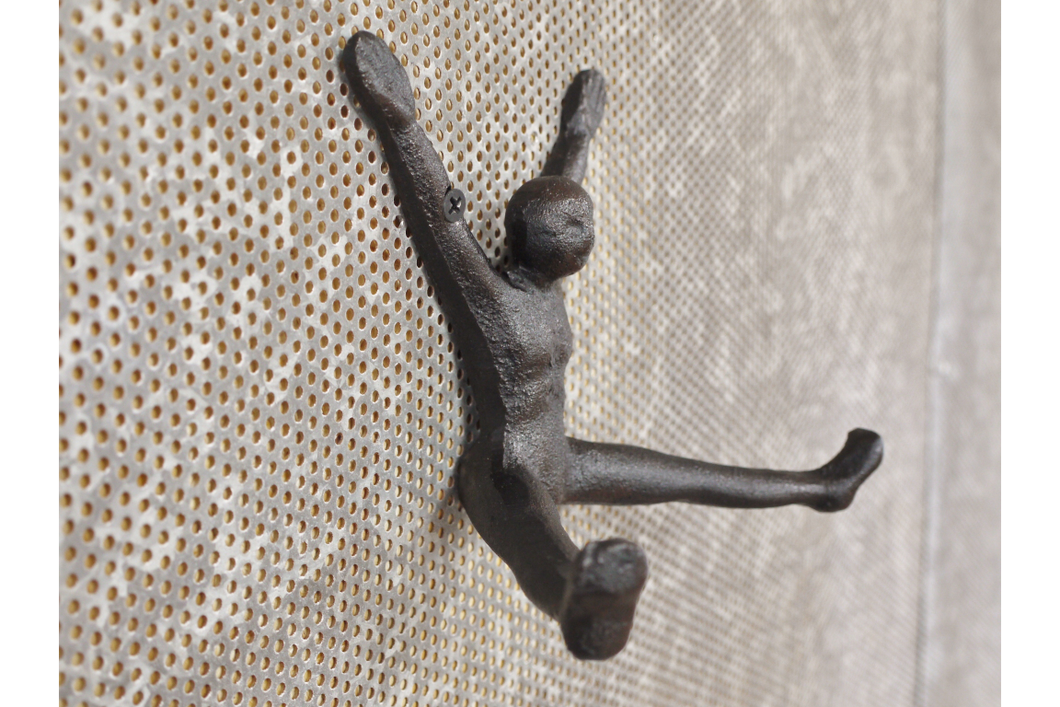 Cast Iron Person shaped hooks