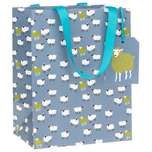 Sheep design gift bag - Medium
