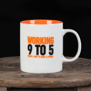 Musicology Mug - Working 9 To 5