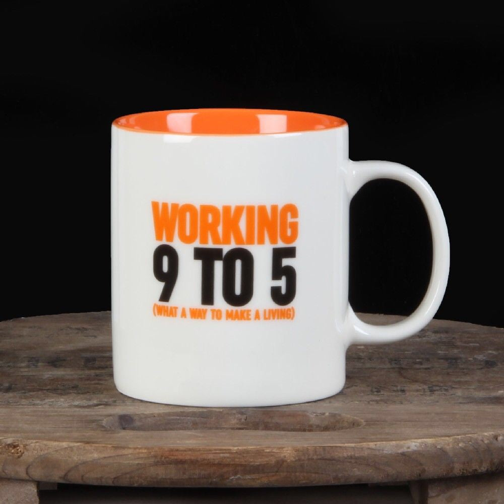 Musicology Mug - Working 9 To 5