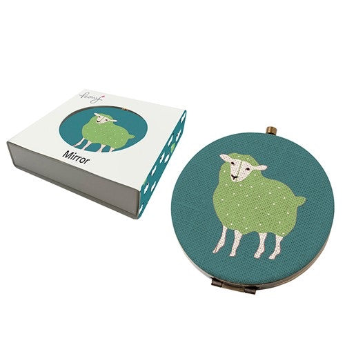 Sheep compact mirror