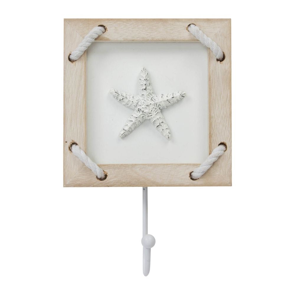Rustic starfish wall hook