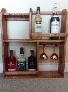 Gin/Drinks Shelf Handmade