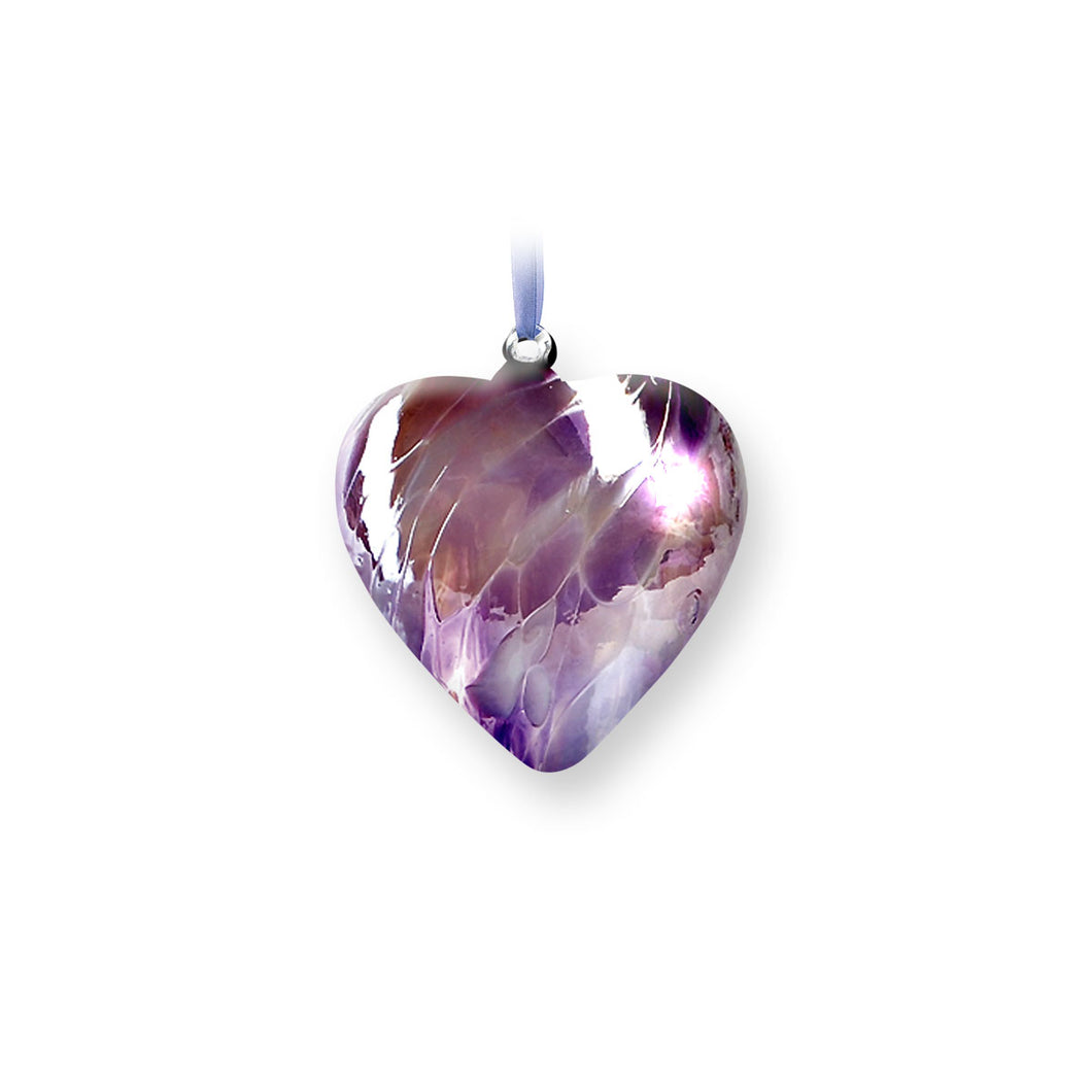 Birth Gem Hearts by Nobile Glass - June
