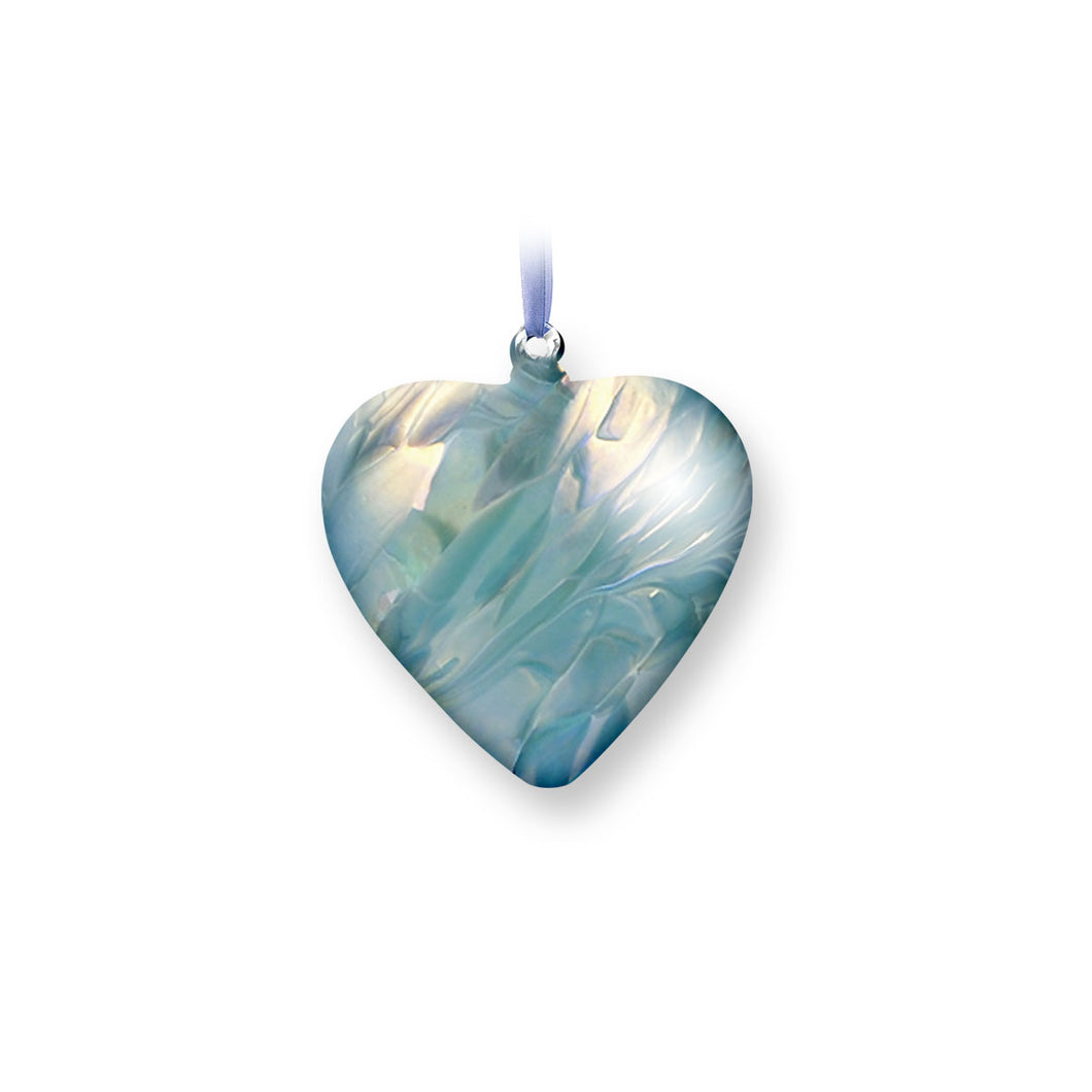 Birth Gem Hearts by Nobile Glass - March