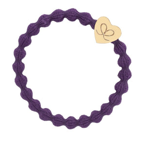 Bangle Bands by Eloise - Purple with Gold Heart