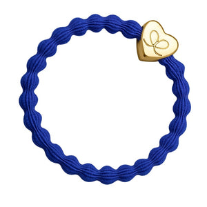 Bangle Bands by Eloise - Royal Blue with Gold Heart